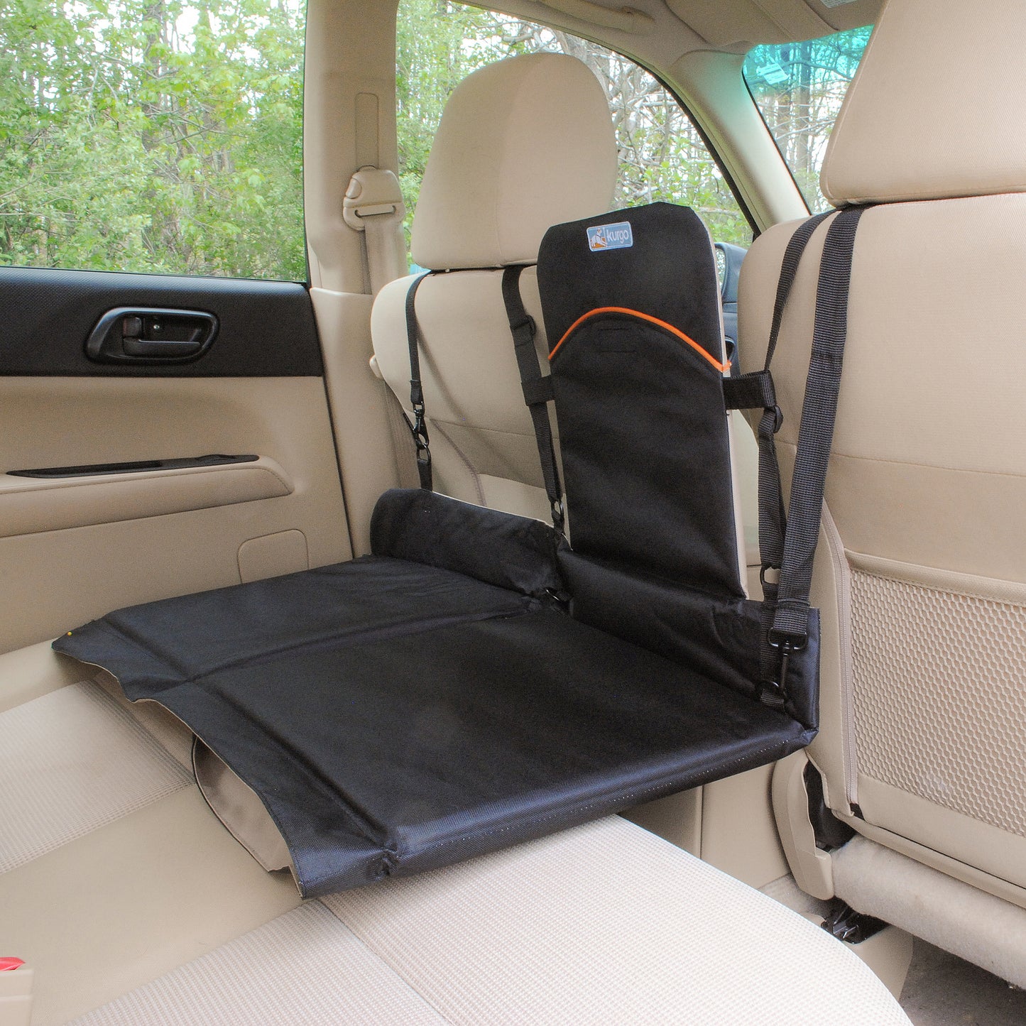 Back seat bridge, beige/black