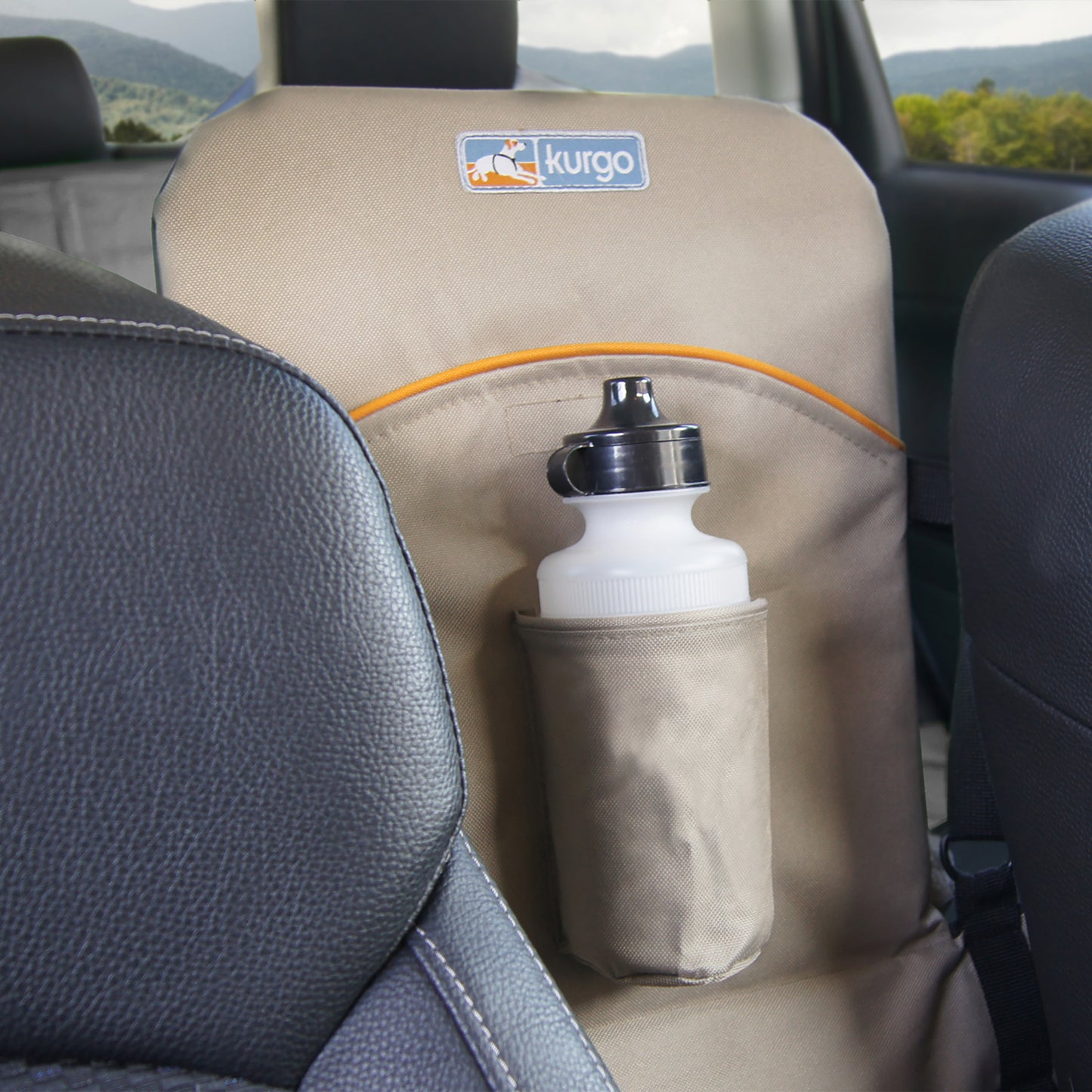 Back seat bridge, beige/black