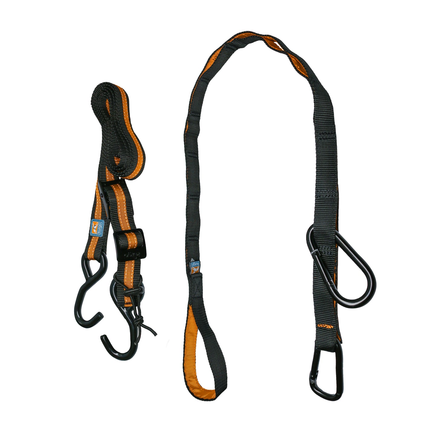 Auto Zip Gurte mit Leine, orange