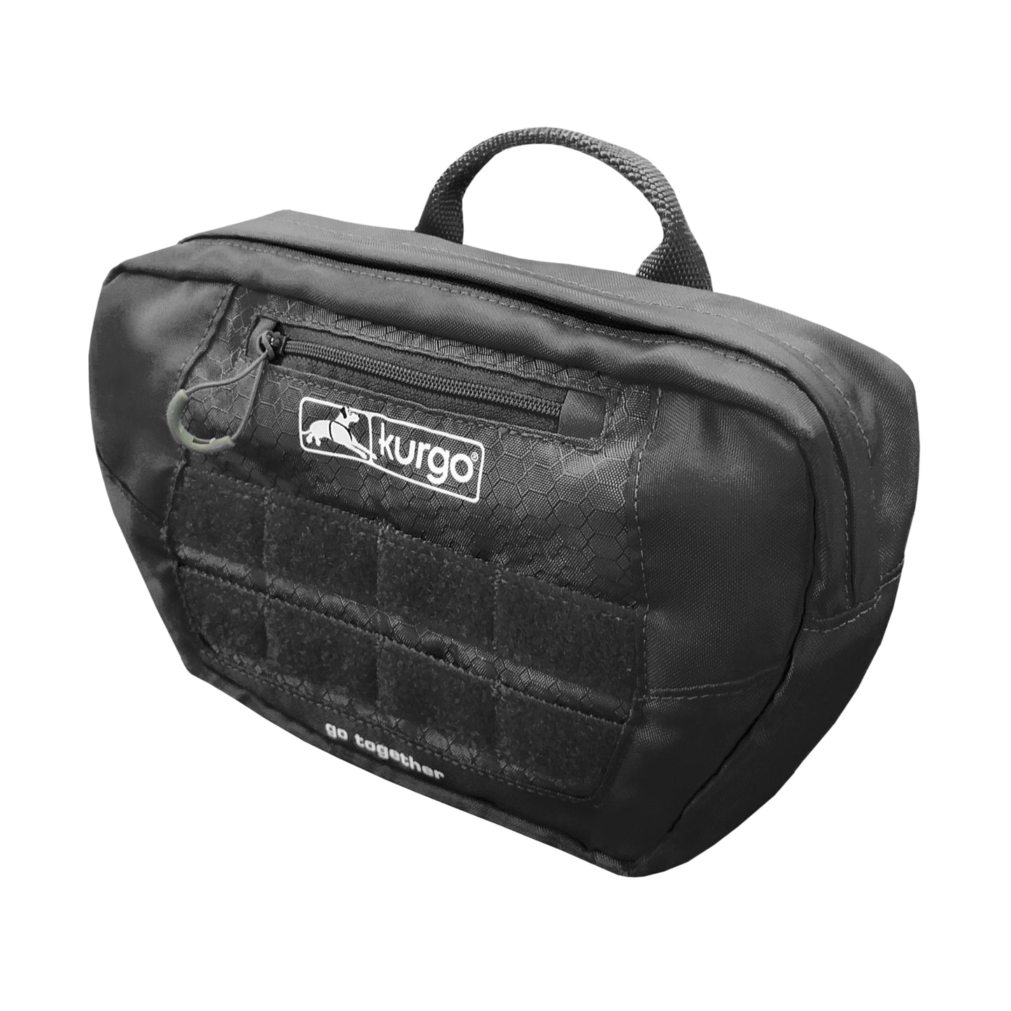 Packing bag for dogs, black