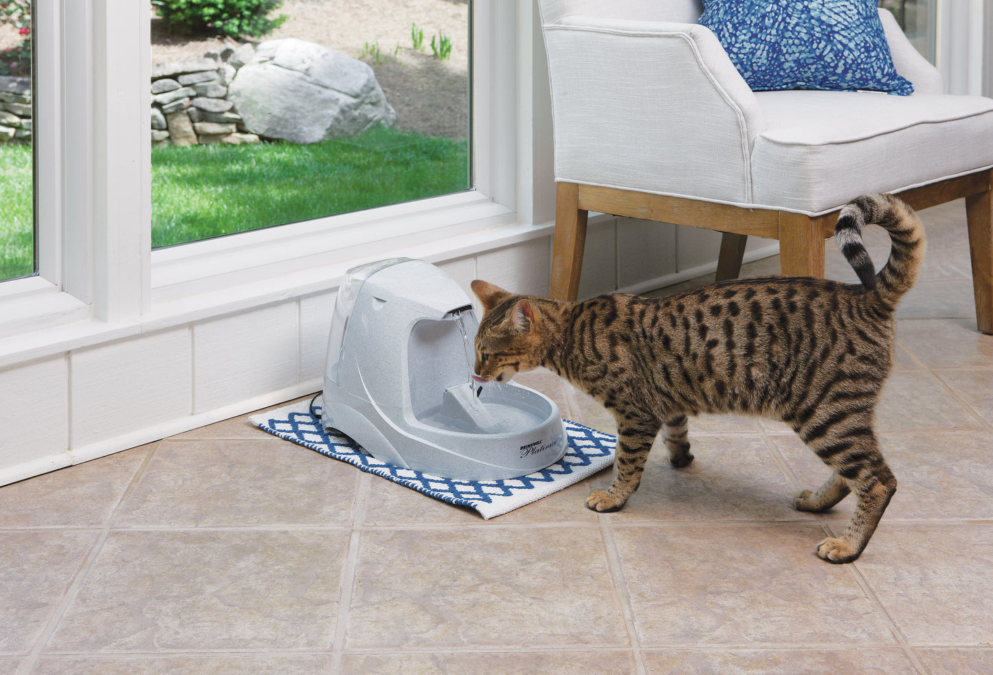 Pet fountain Drinkwell Platinum