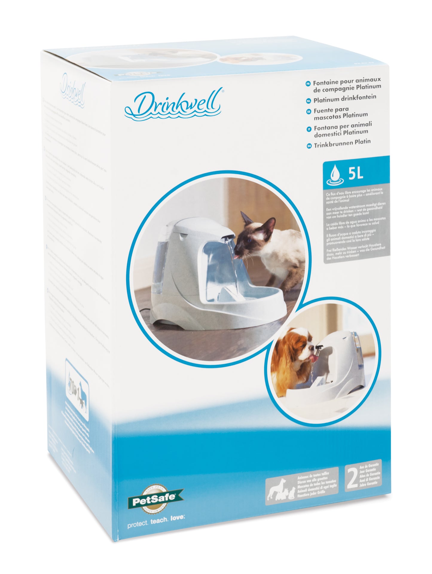 Pet fountain Drinkwell Platinum