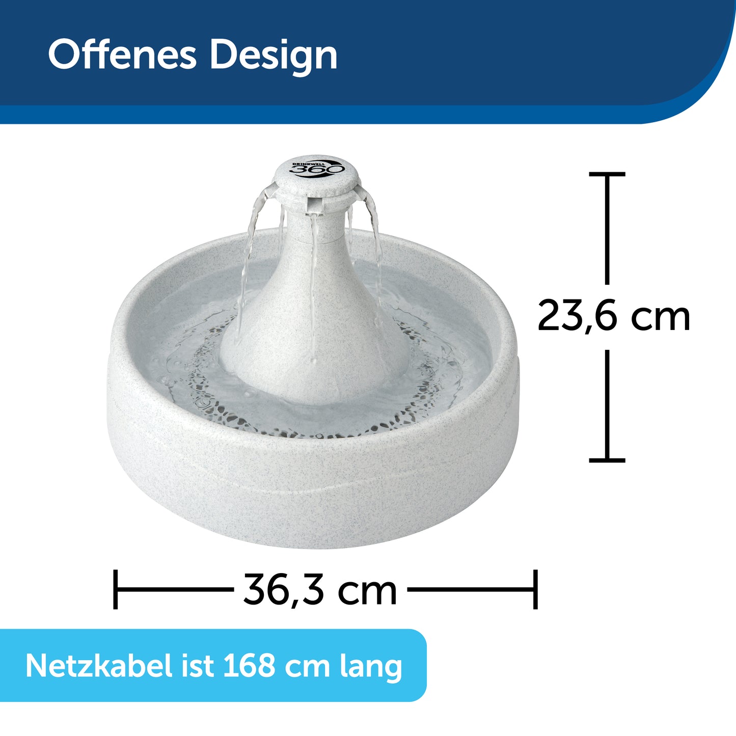 Drinkwell® Kunststoff-Trinkbrunnen 360
