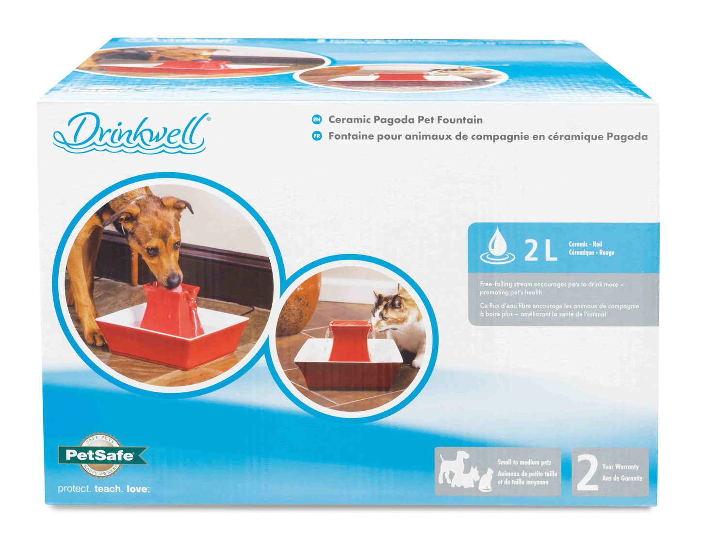 Ceramic drinking fountain Pagoda, 2L