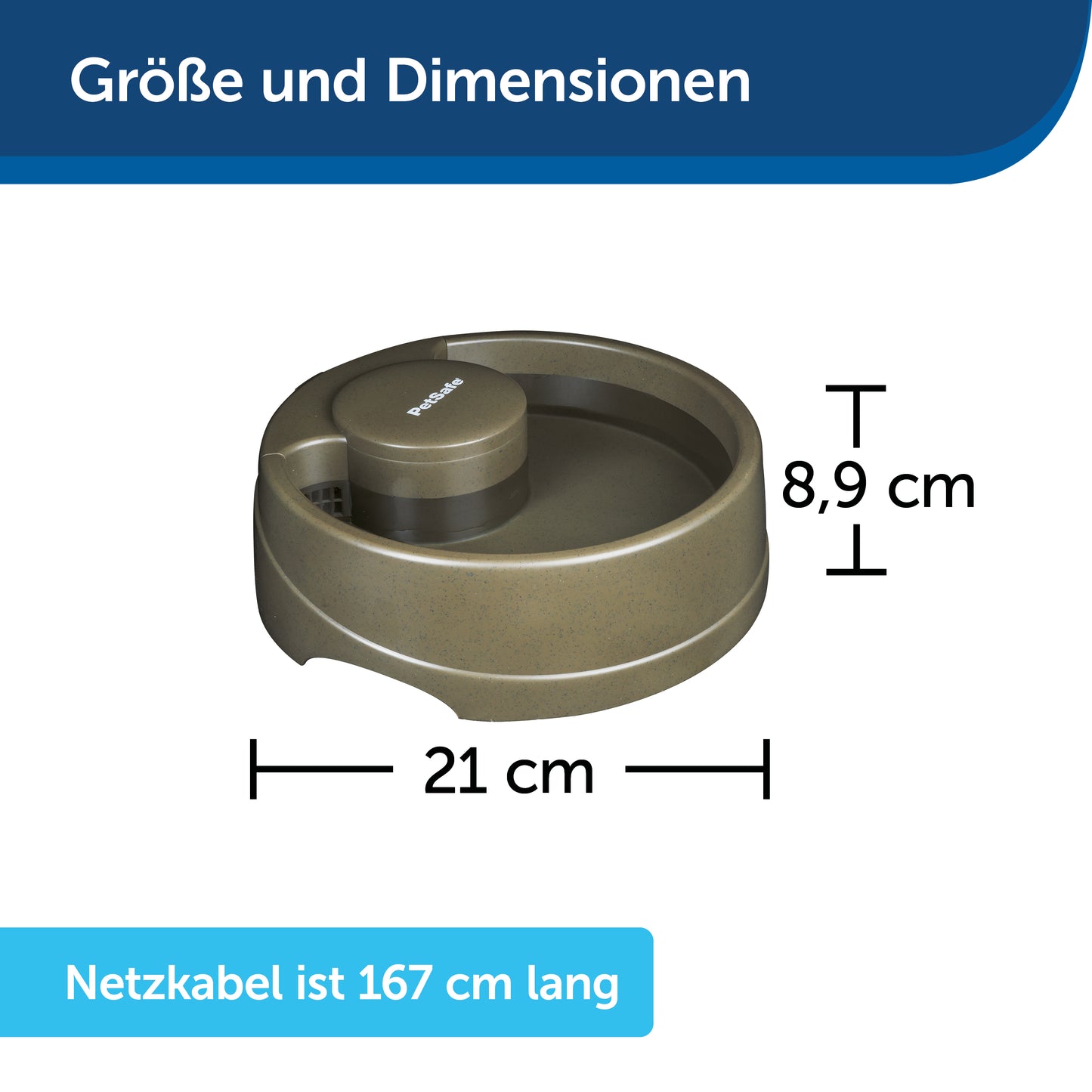 Drinkwell® Current Pet Fountain in klein/mittel/gross