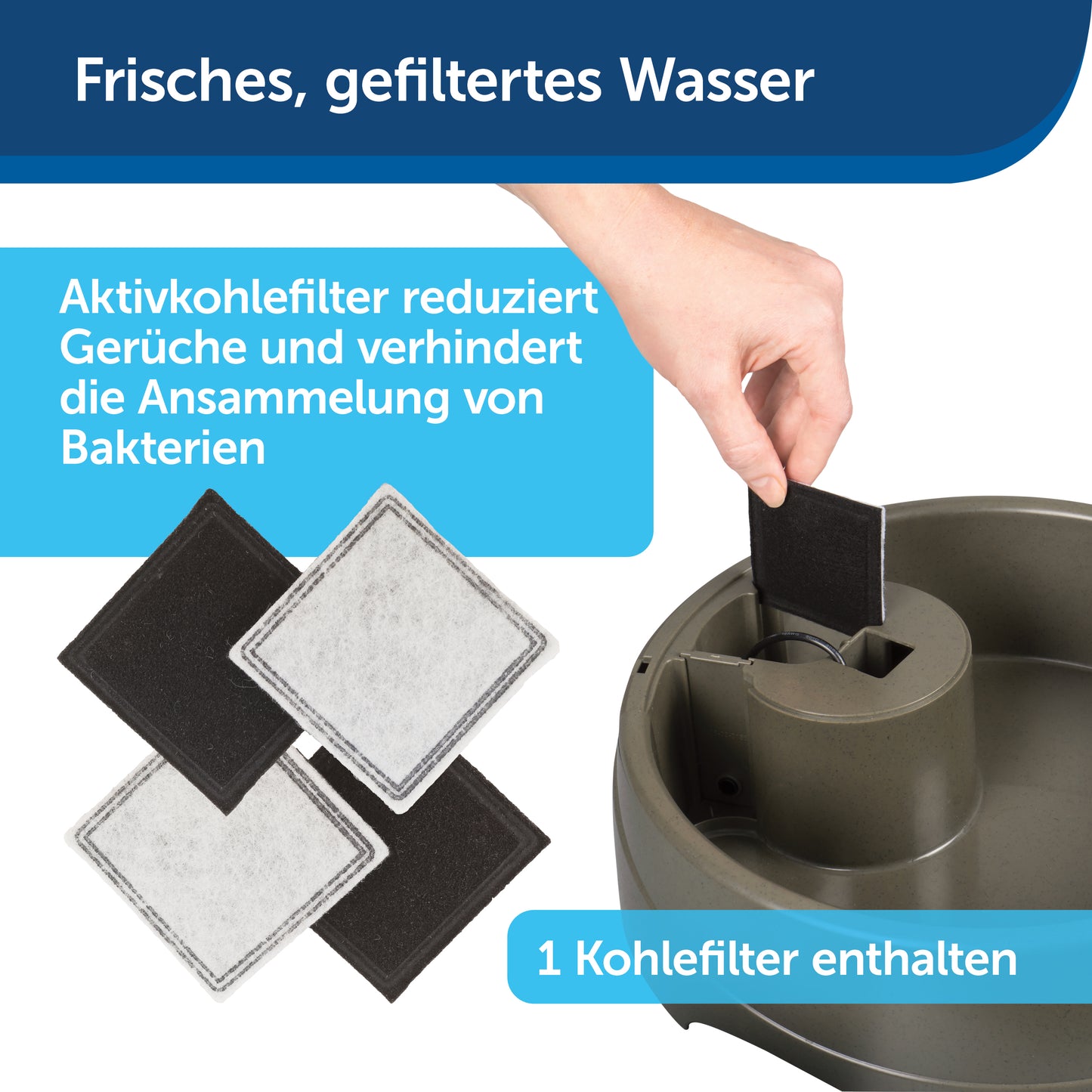 Drinkwell® Current Pet Fountain in klein/mittel/gross