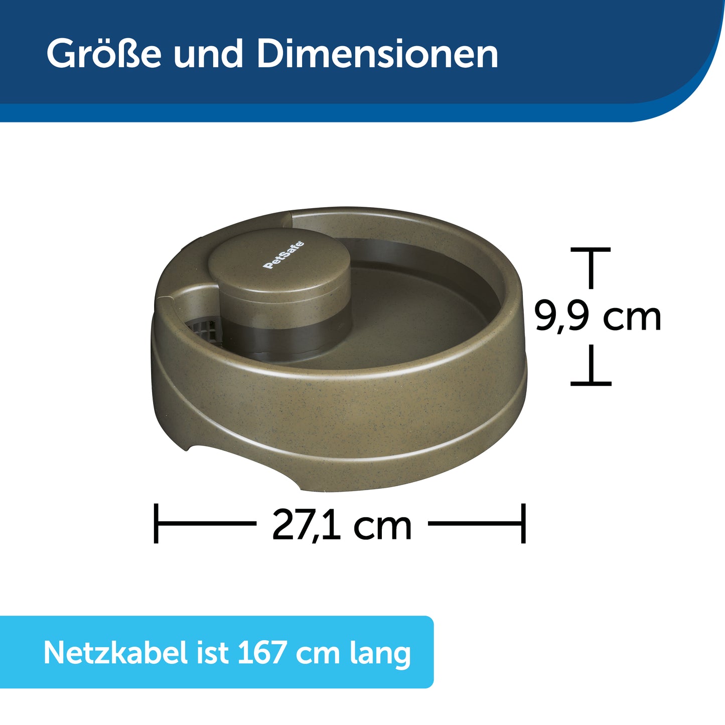 Drinkwell® Current Pet Fountain in klein/mittel/gross