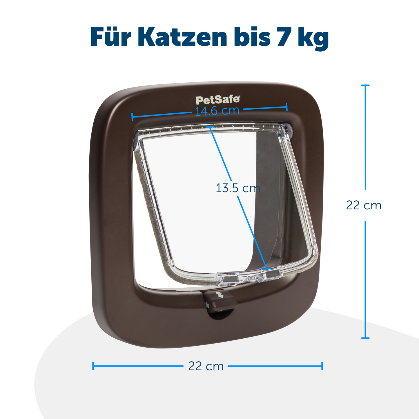 Katzentüre, 4-Weg-Funktion