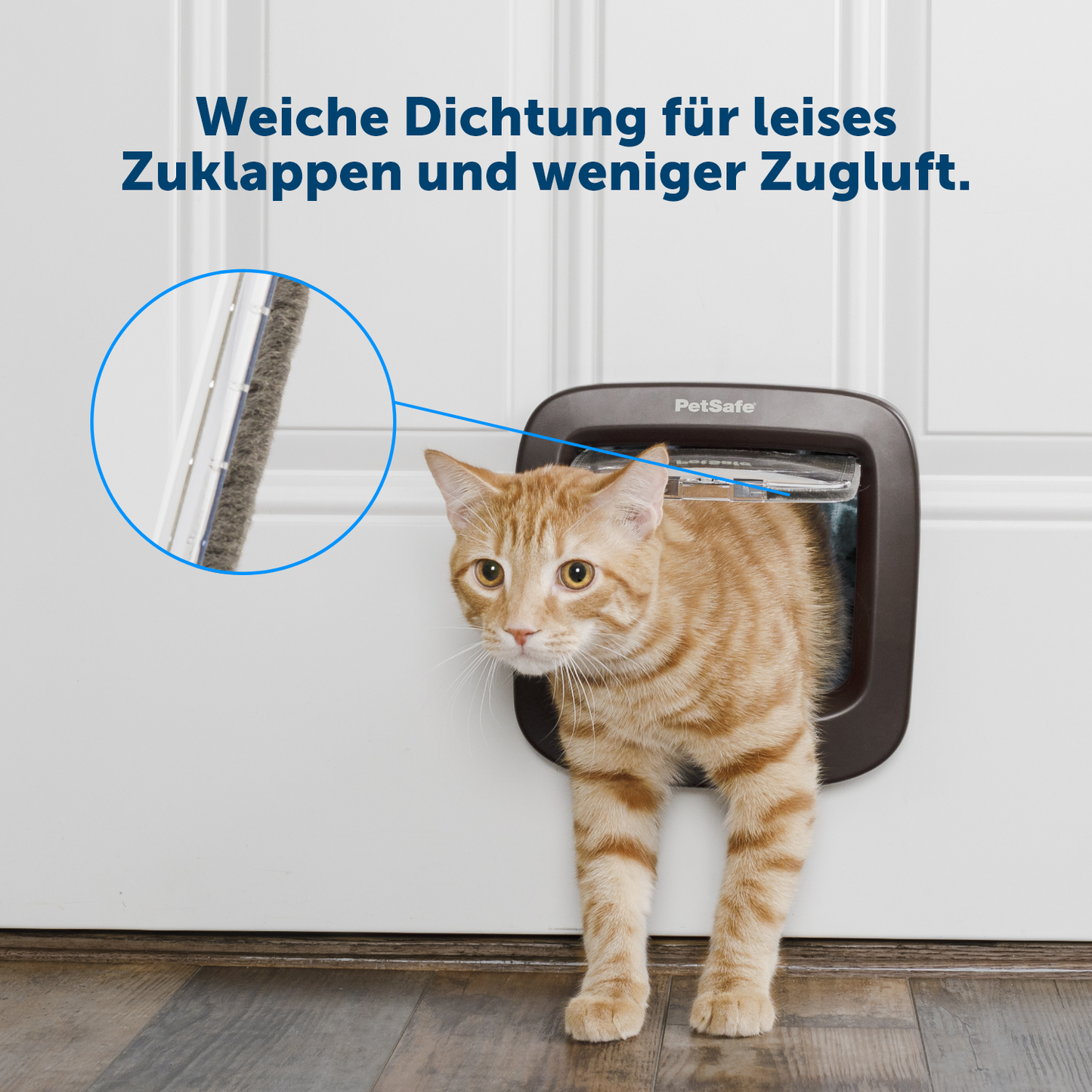 Katzentüre, 4-Weg-Funktion