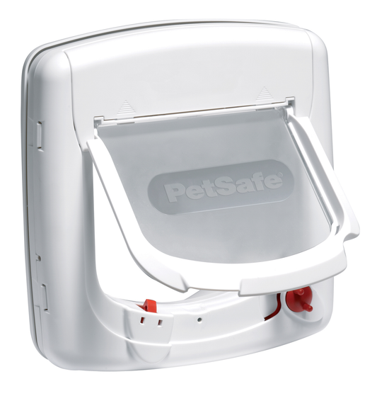 IR cat door white 501