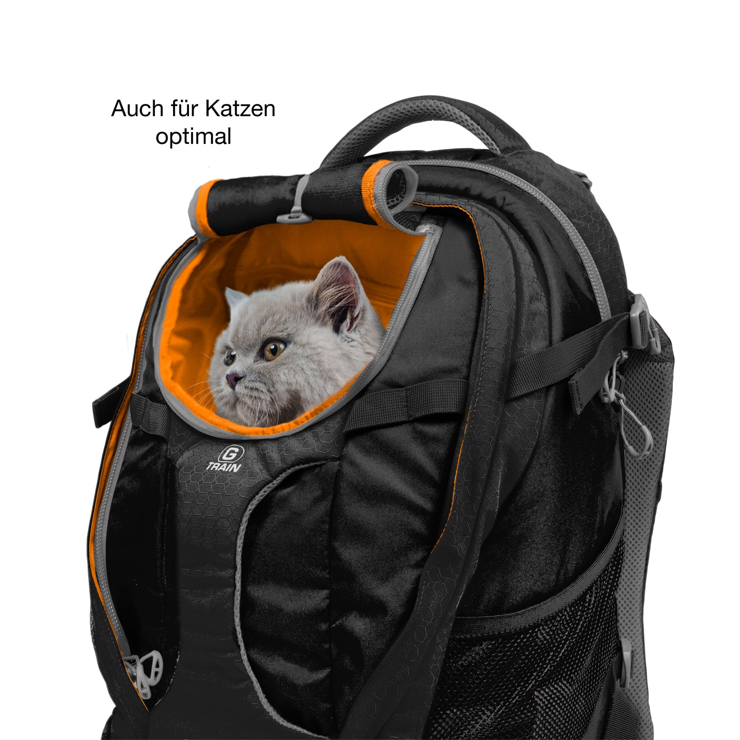 G-Train K9 Rucksack schwarz