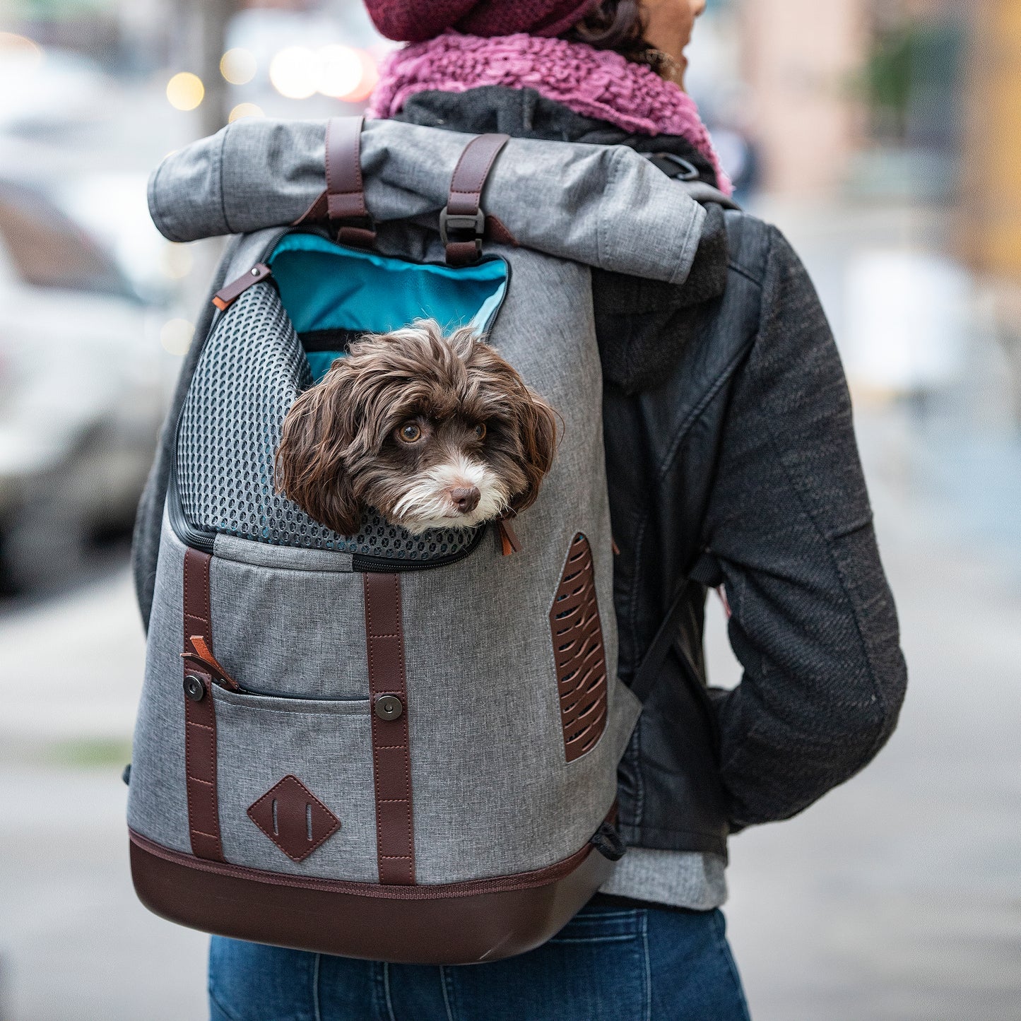K9 Rucksack grau
