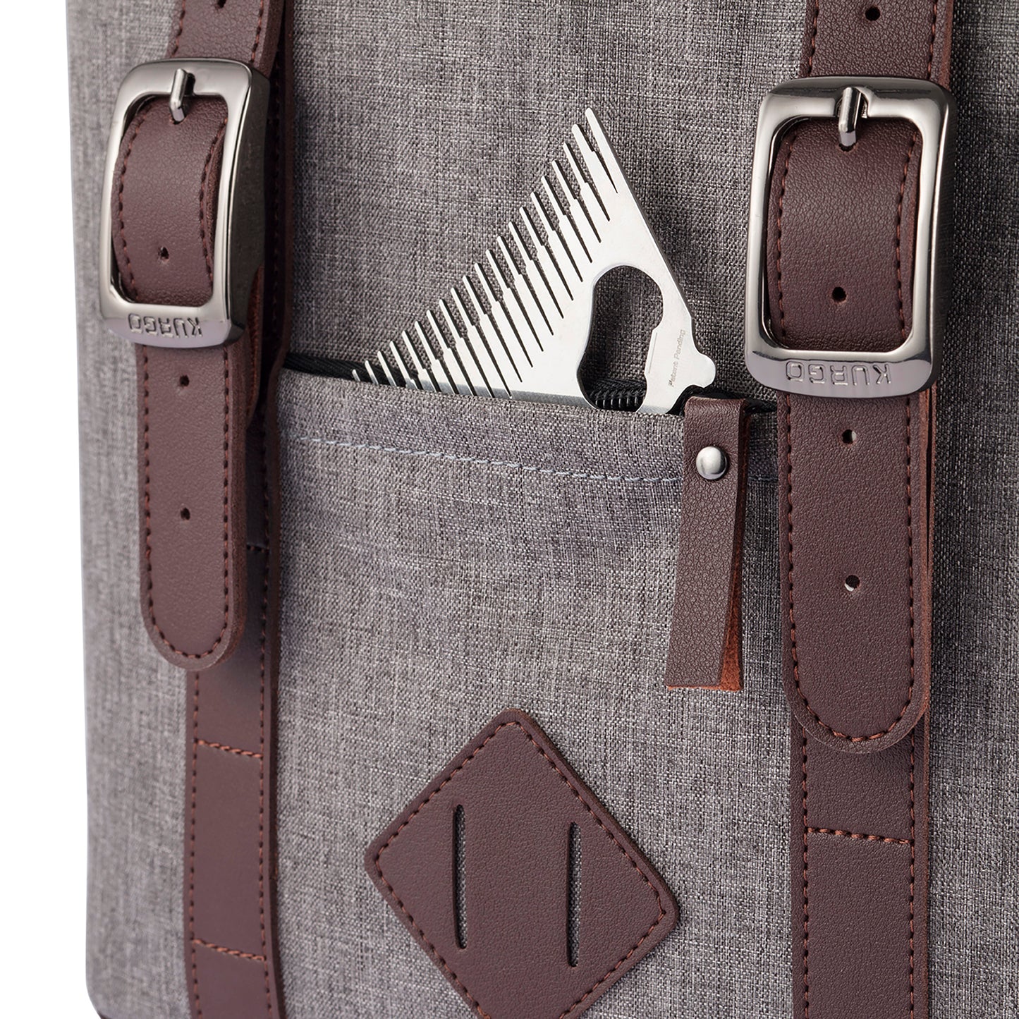 K9 Rucksack grau