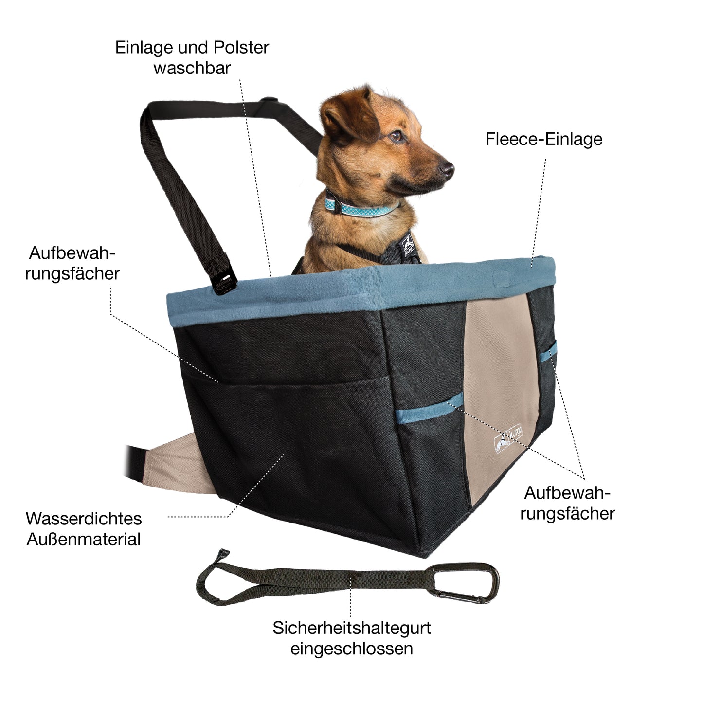 Rover Sitzerhöhung 30x41x20cm