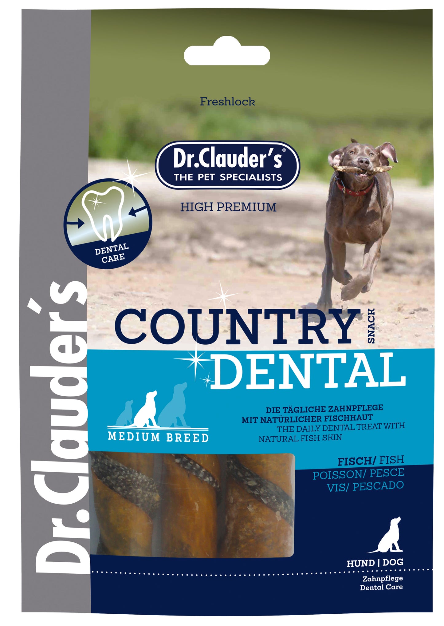 Country Dental Snack Fisch für Hunde