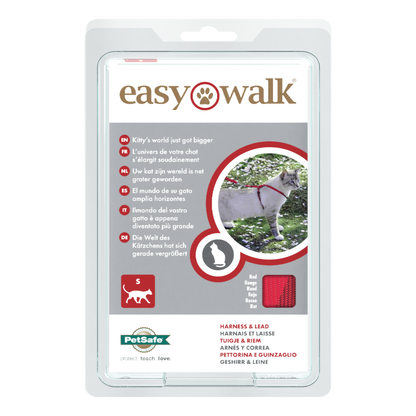 Katzengarnitur Easy Walk rot S