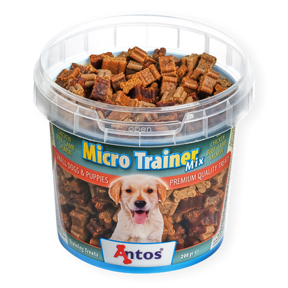 ANTOS Dogs Micro Trainers Mix 200 g – Hundesnack