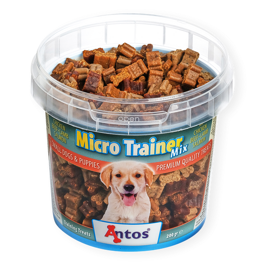 ANTOS Dogs Micro Trainers Mix 200 g – Hundesnack