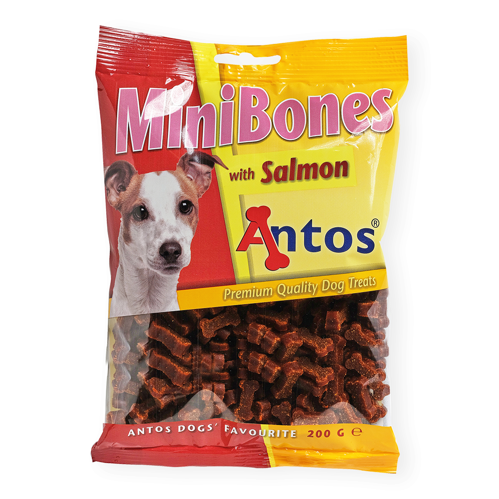 ANTOS Dogs Favorite Mini Bones Lachs 200 g