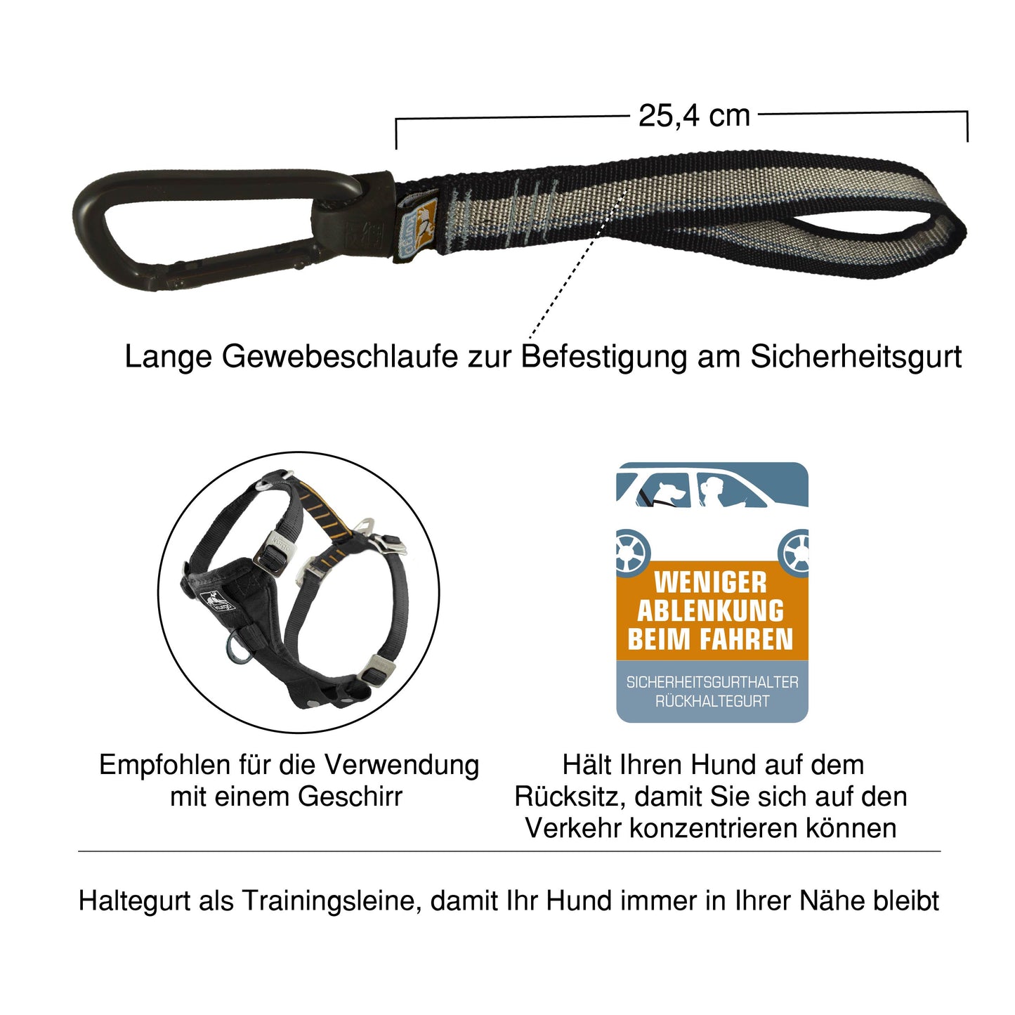 Tru-Fit Smart harness including seat straps