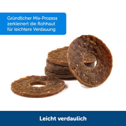 Rawhide snack, size A/B/C