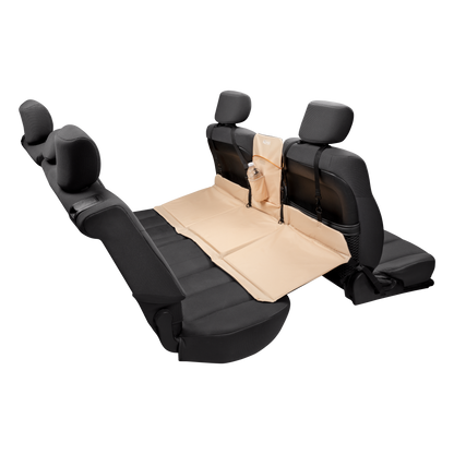 Back seat bridge, beige/black