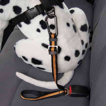 Car seat belt connector, orange