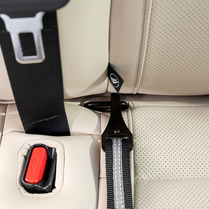 Isofix car seat belt connector