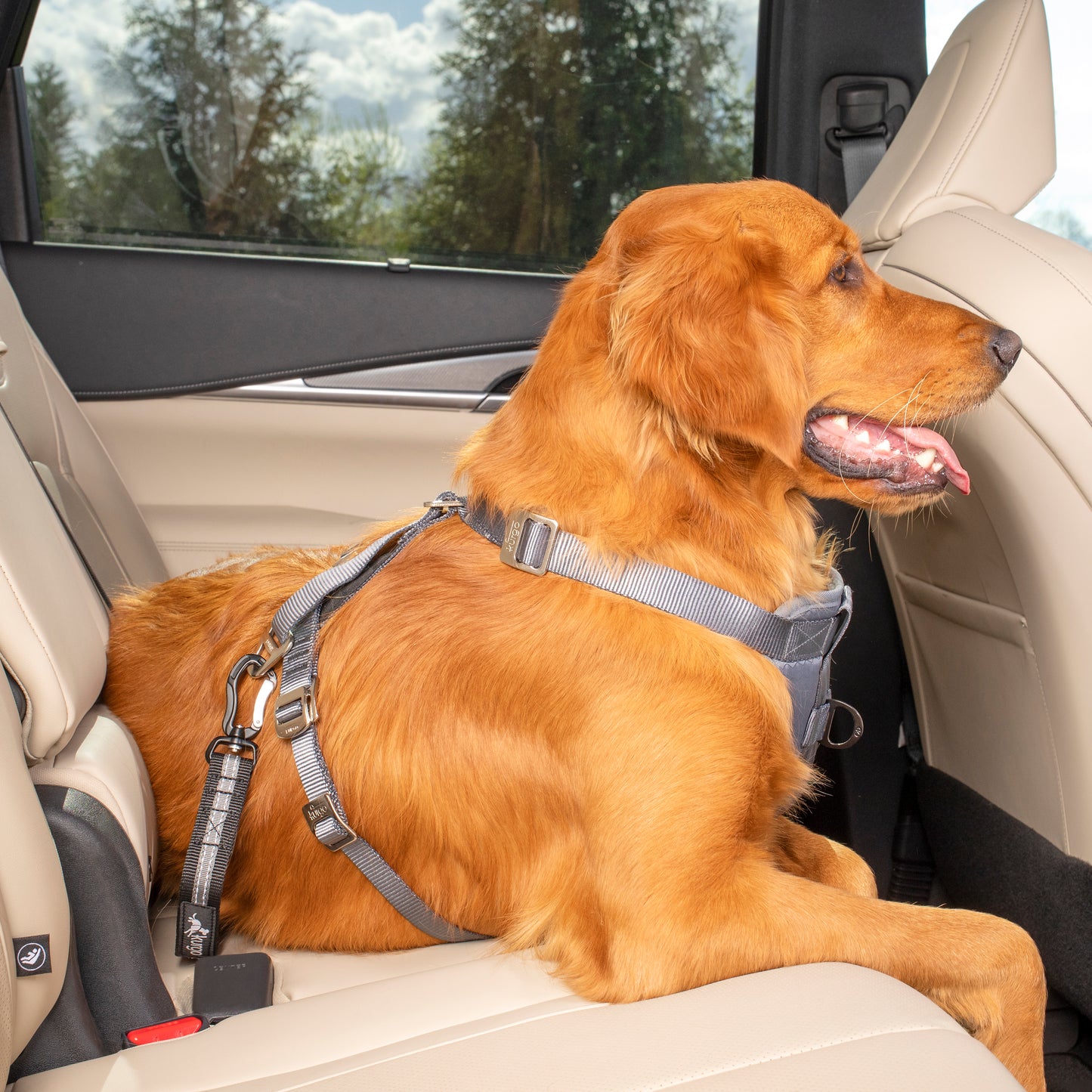 Isofix car seat belt connector