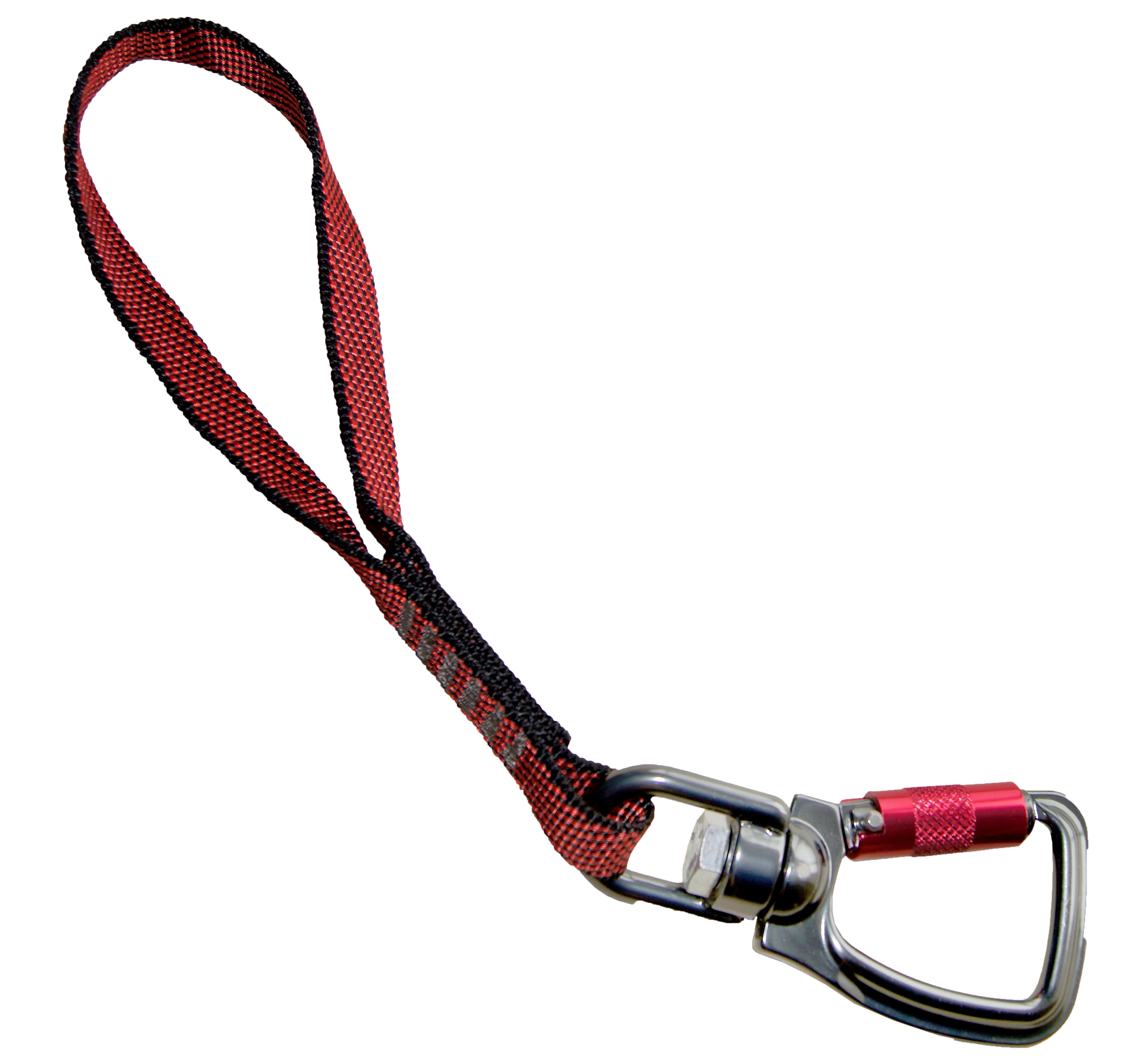 Sicherheitsgurt-Halteclip rot