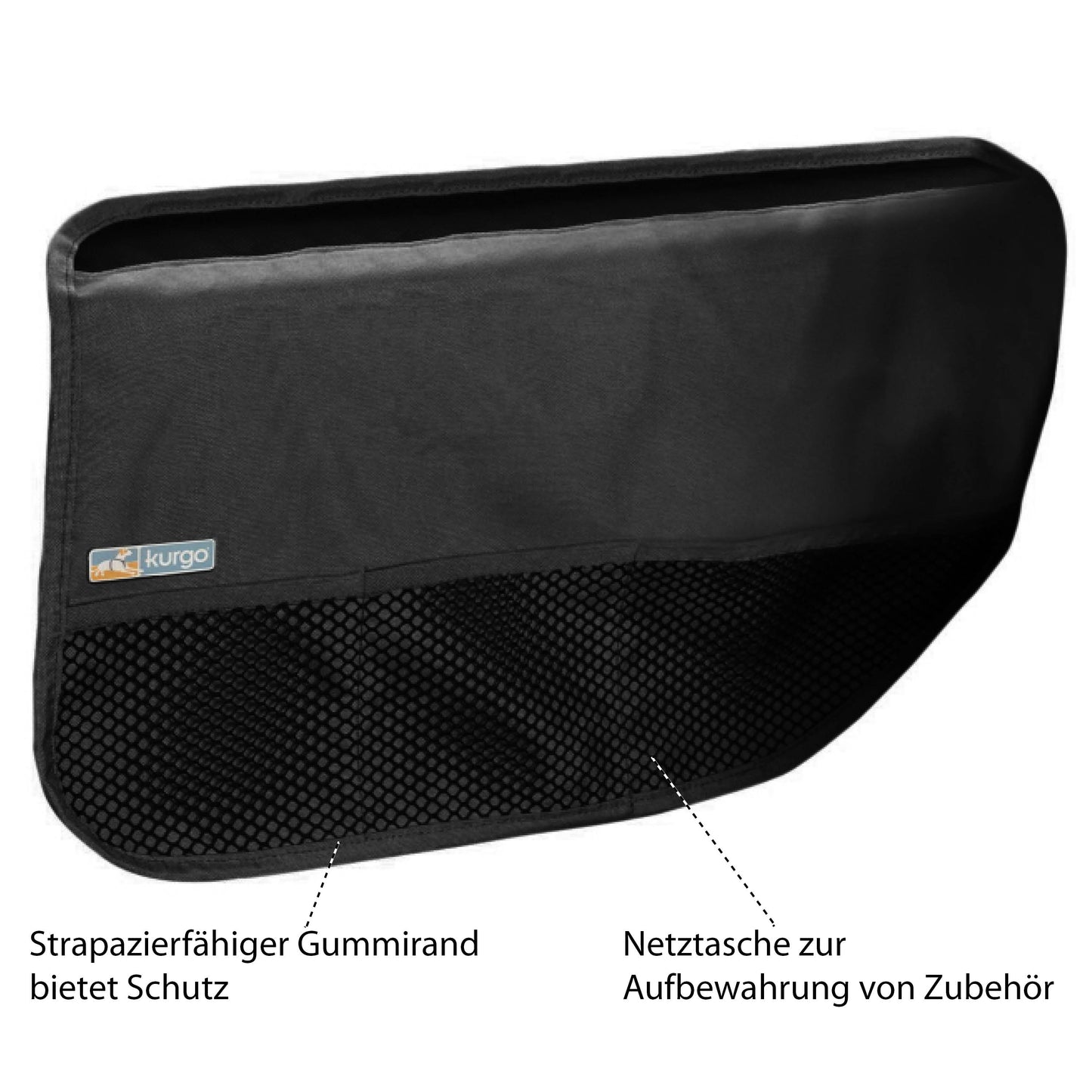 Car door protector black/anthracite &amp; beige