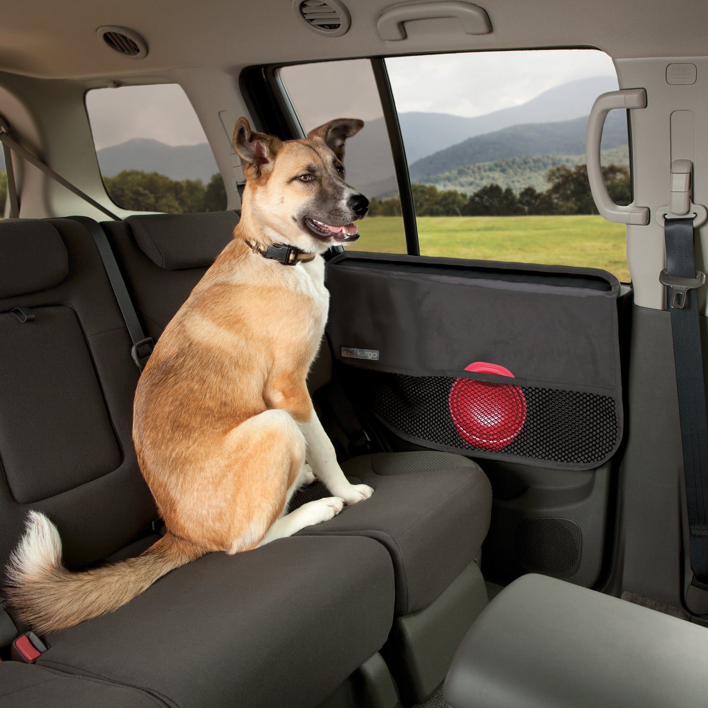 Car door protector black/anthracite &amp; beige