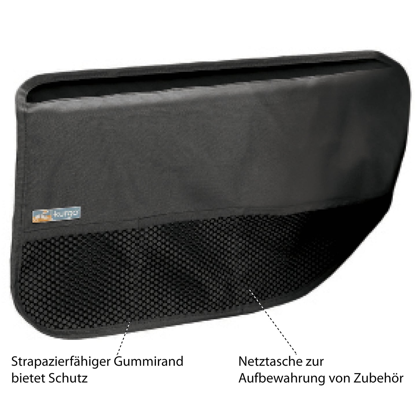 Car door protector black/anthracite &amp; beige