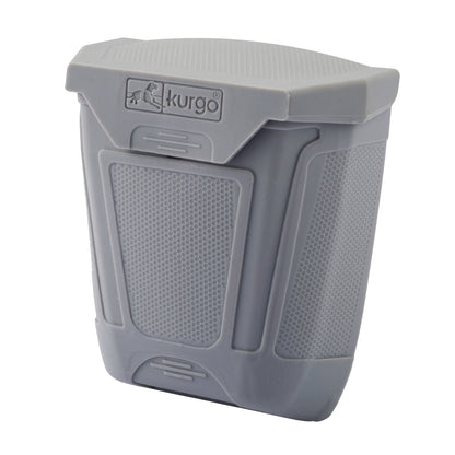 Tailgate trash can gray