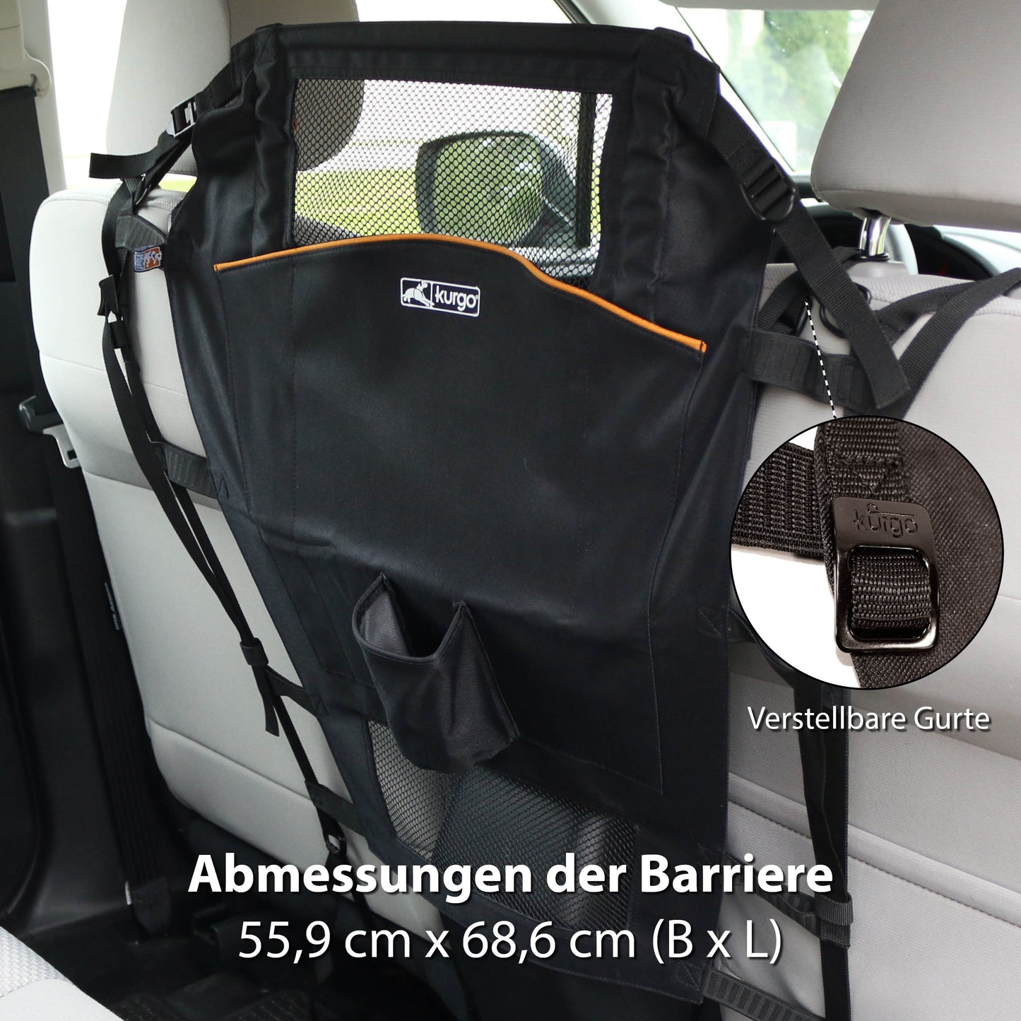 Rear seat divider