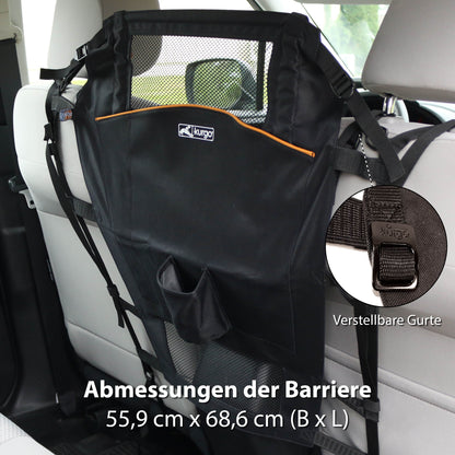 Rear seat divider