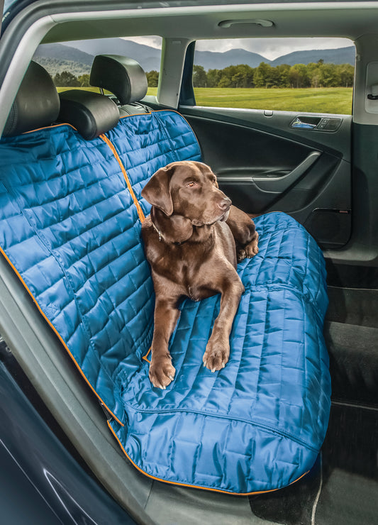 Loft back seat car seat cover blue
