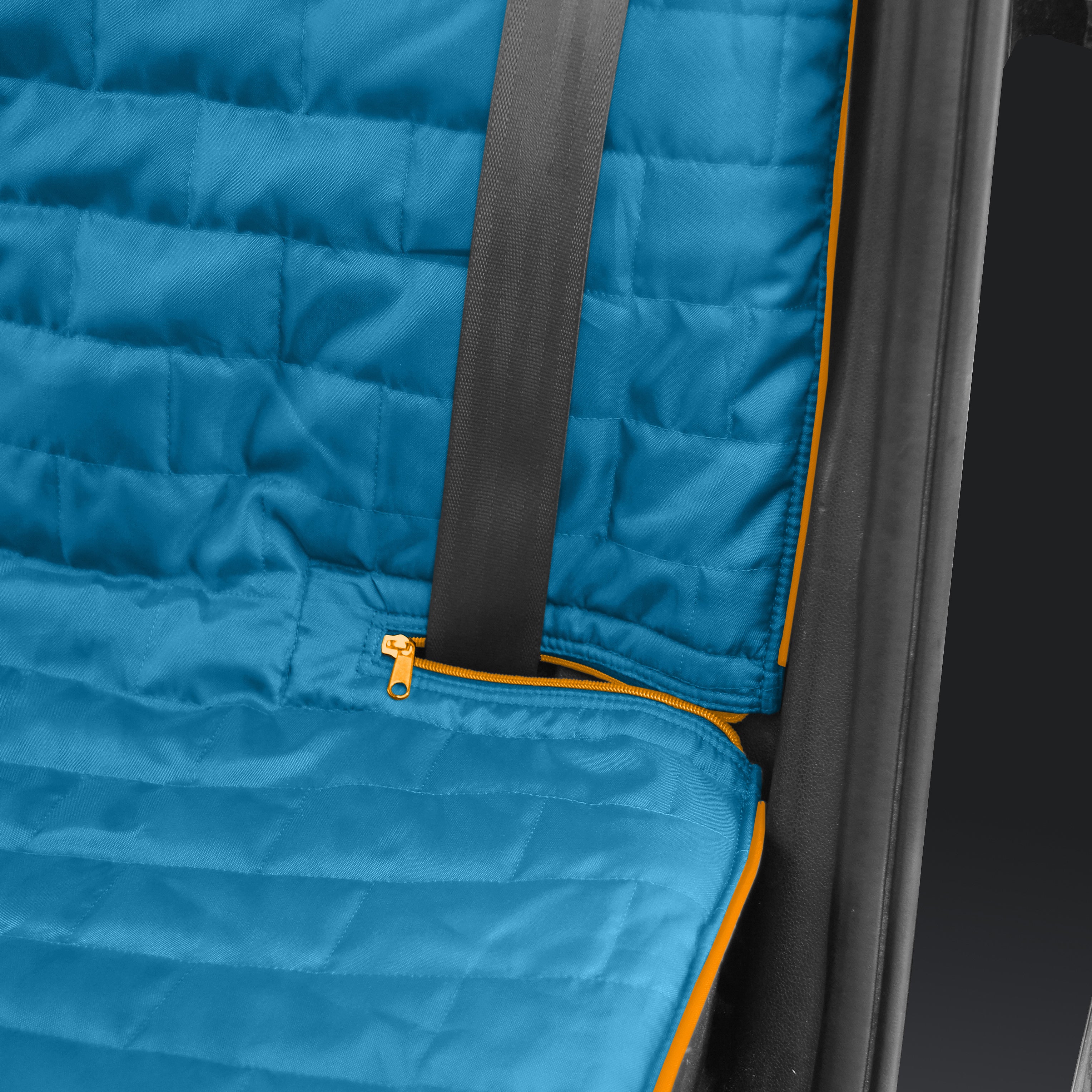 Loft back seat car seat cover blue