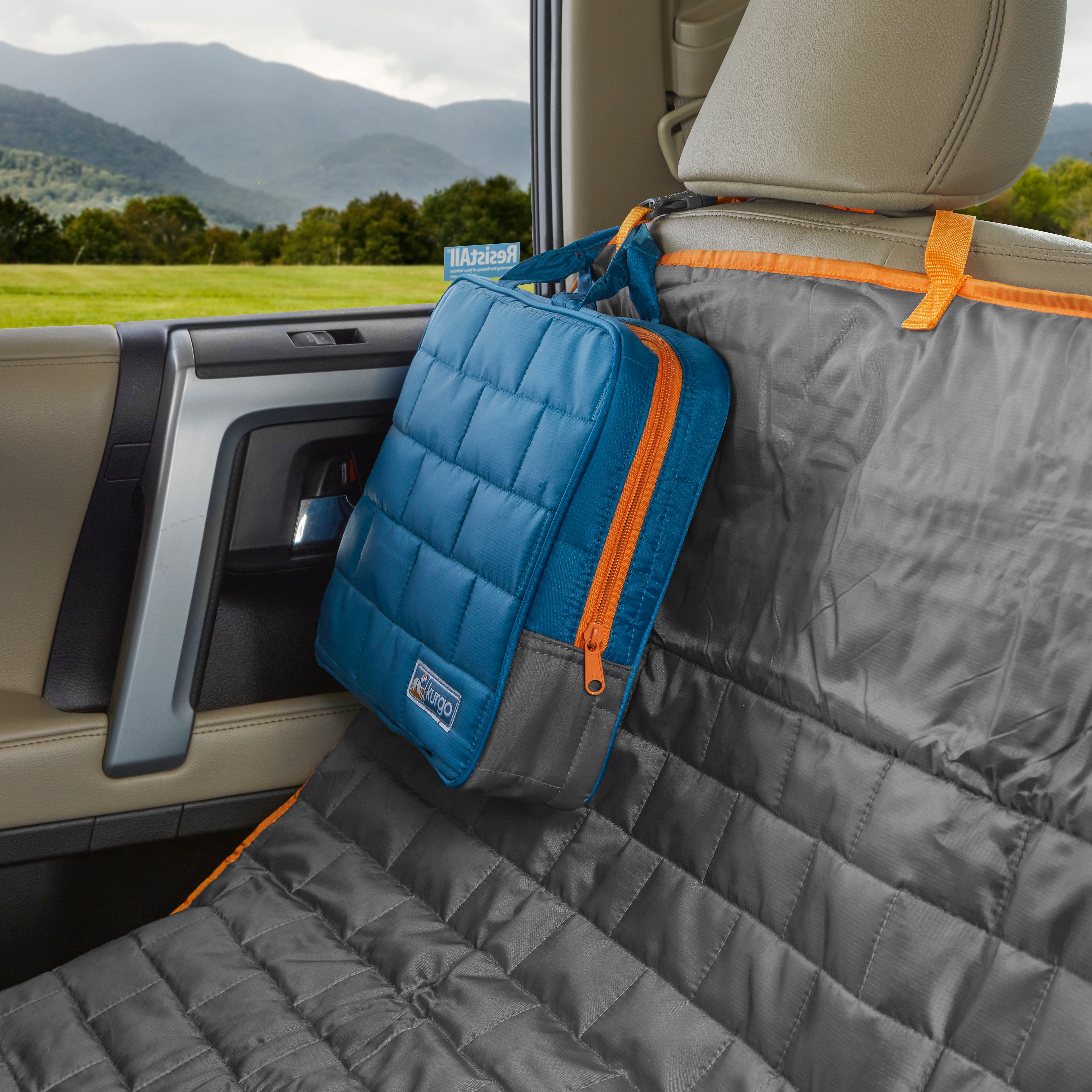 Loft seat protector blue &amp; gray