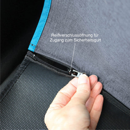 Back seat protection hammock