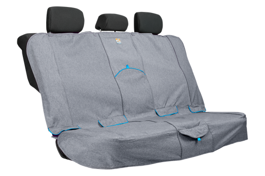 Rear seat protector, gray