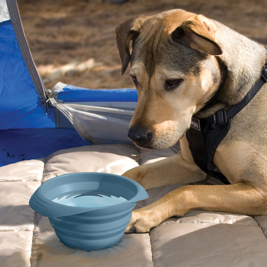 Folding bowl 710ml, blue