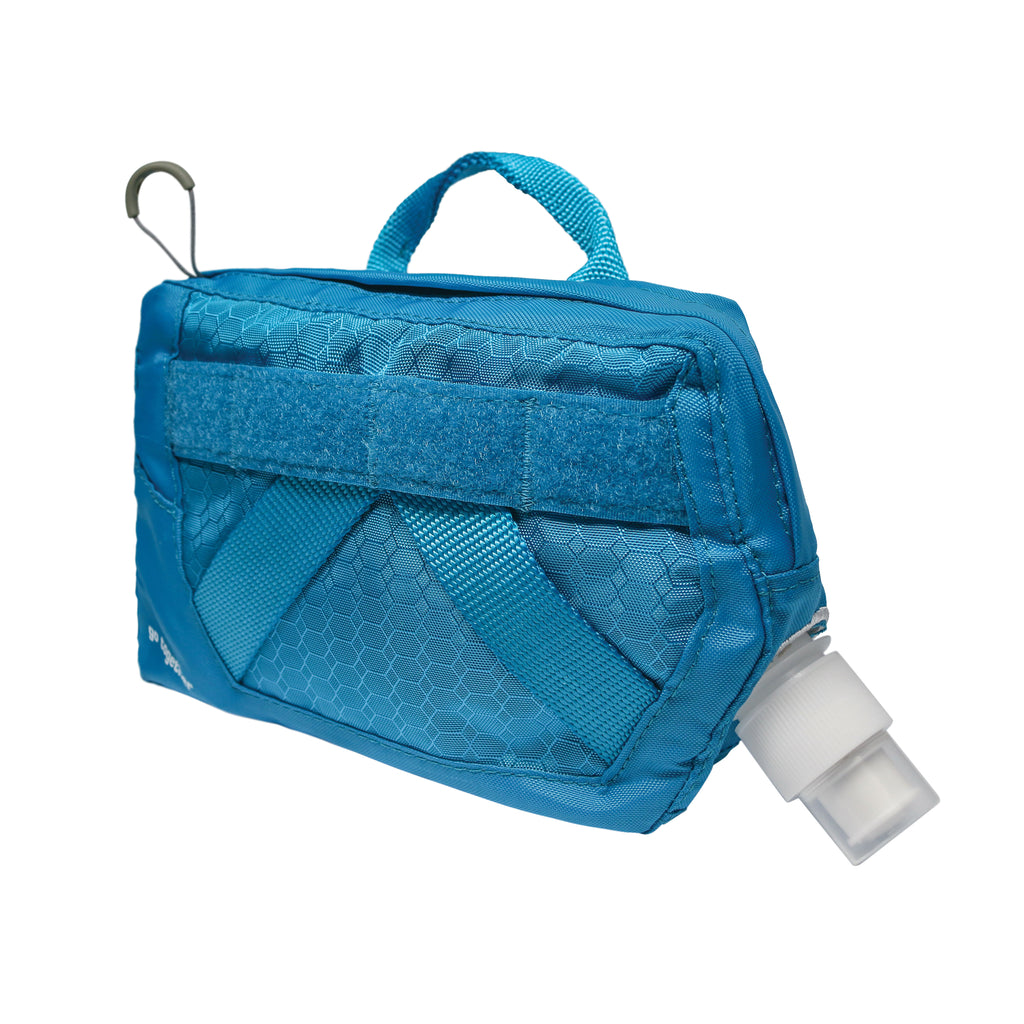 Kurgo RSG Trinkbeutel Blau 350 ml – Wasserbehälter für Hunde