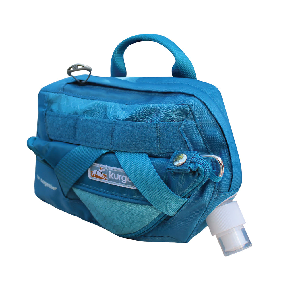Kurgo RSG Trinkbeutel Blau 350 ml – Wasserbehälter für Hunde