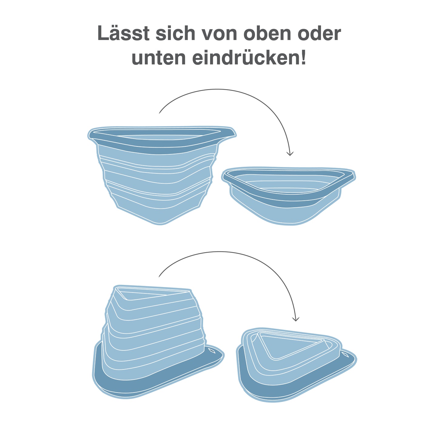 Mash N Stash travel folding bowl S/M/L