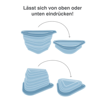 Mash N Stash travel folding bowl S/M/L