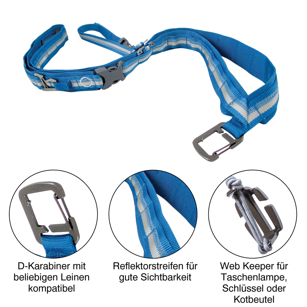 Kurgo RSG Sling Thing Schultergurt für Hundeleine – Freihand-Leinenführung