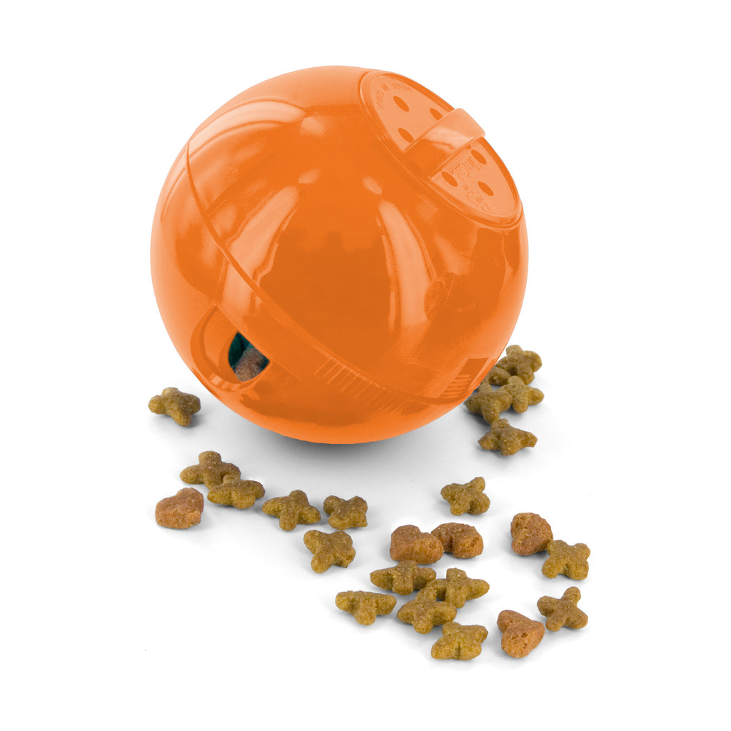 Futterball Slimcat orange/blau erhältlich