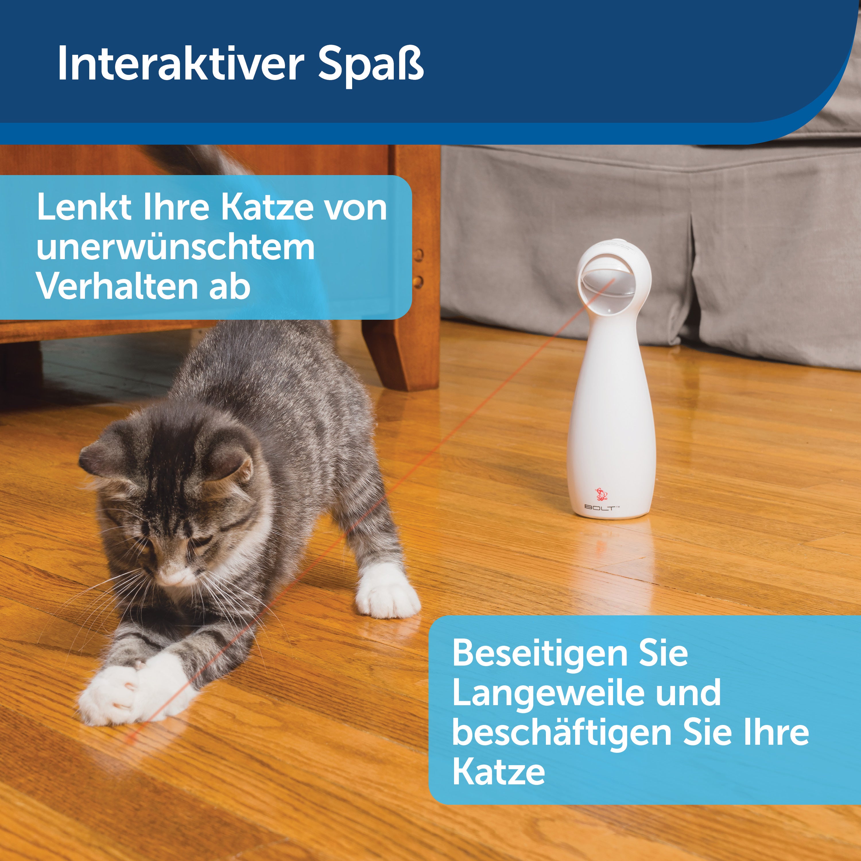 Laser toy "Bolt"