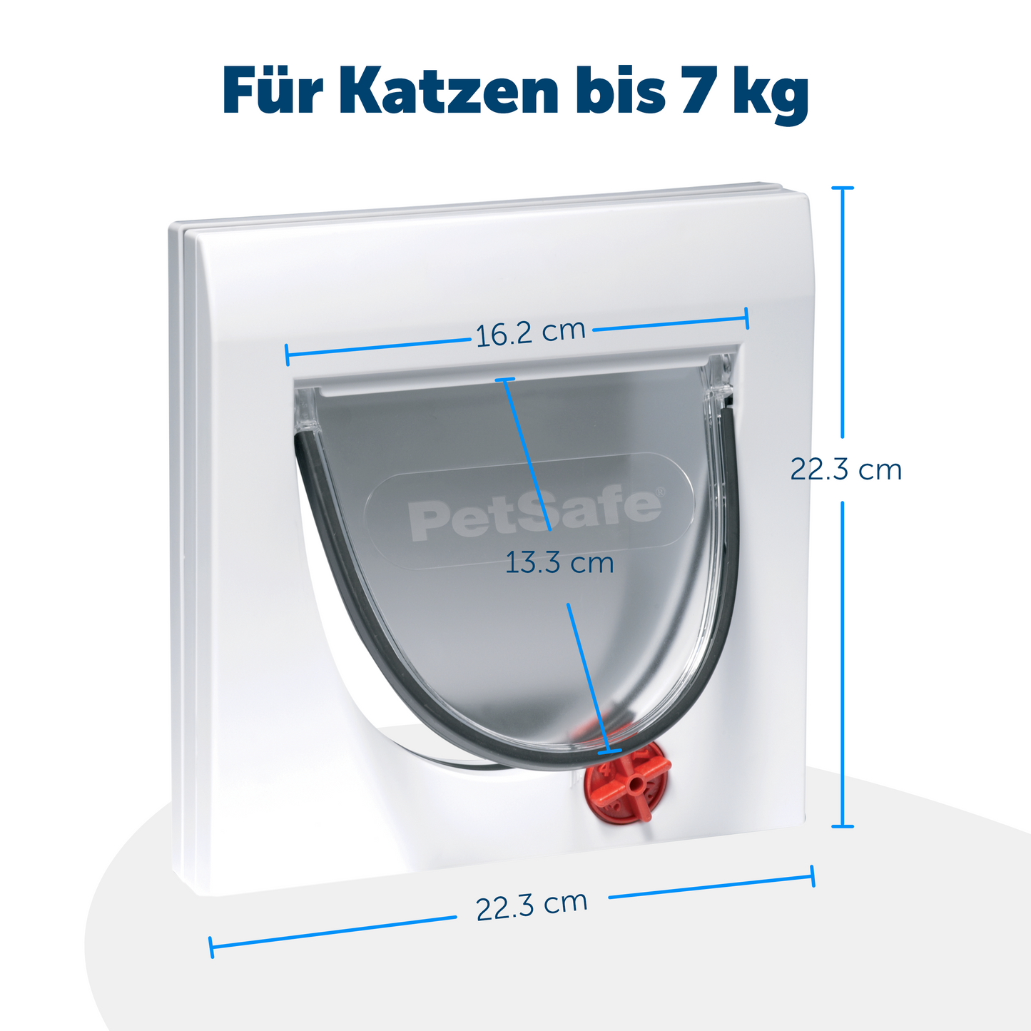 Cat door 4-way white (917)